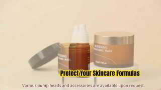 Производитель набора косметических бутылок из янтарного ПЭТ | Спрей, лосьон, флакон с тонером и баночка с кремом | OEM-упаковка